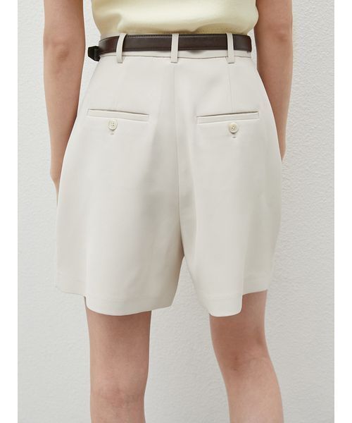 スナイデル ロービングシンプルショートパンツ アイボリー 0 snidel SNIDEL ロービングシンプルショートパンツ アイボリー Sサイズ
