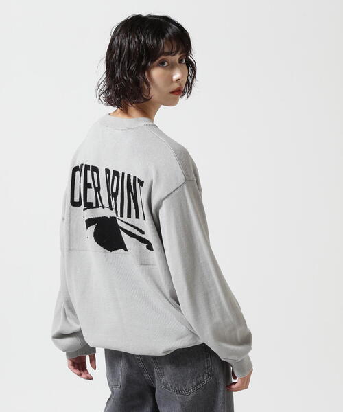 over print（オーバープリント） ニット セーター overprint/オーバー 