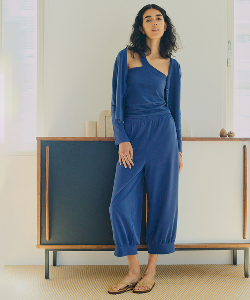 美品　EMILY WEEK×FRAMeWORK Jerseyパンツ　36サイズ FRAMeWORK パンツ FRAMeWORK×EMILY WEEK パイルパンツ