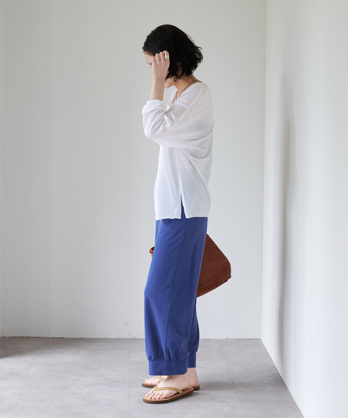 FRAMeWORK パンツ FRAMeWORK×EMILY WEEK パイルパンツ