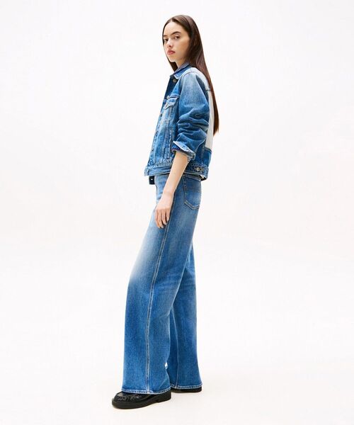 ☆Jeans クレアアーカイブハイライズワイドジーンズ NET ViVi掲載アイテム】クレアハイライズワイドジーンズ