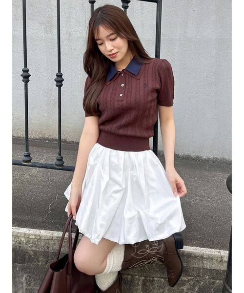 dazzlin バルーンミニスカート dazzlin スカート バルーンミニスカート : ZOZOTOWN Yahoo!店