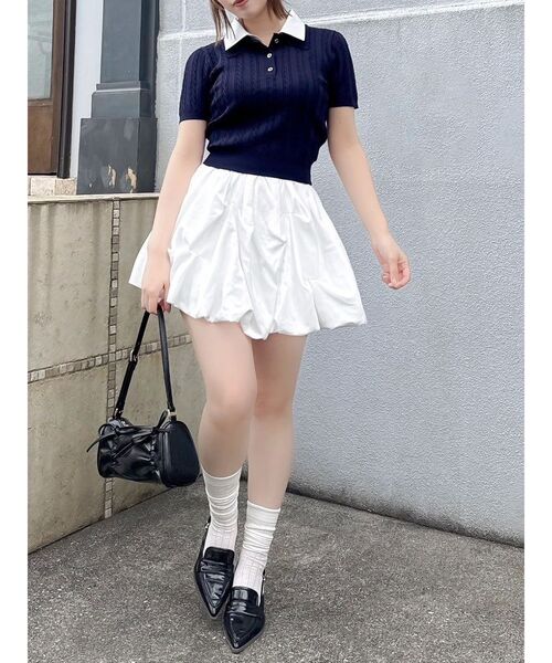 dazzlin スカート バルーンミニスカート : ZOZOTOWN Yahoo!店