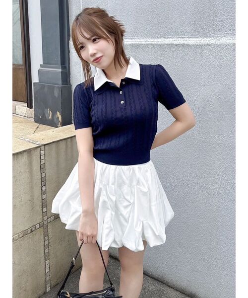 dazzlin スカート バルーンミニスカート : ZOZOTOWN Yahoo!店