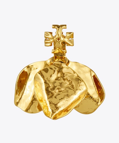 【新品未使用】TORY BURCH 六角形スタッドピアス ゴールド Amazon | Tory Burch 六角形ロゴ スタッドピアス ゴールド