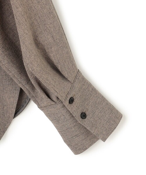 uncrave（アンクレイヴ） ブラウス シャツ ウォッシャブルウールライク