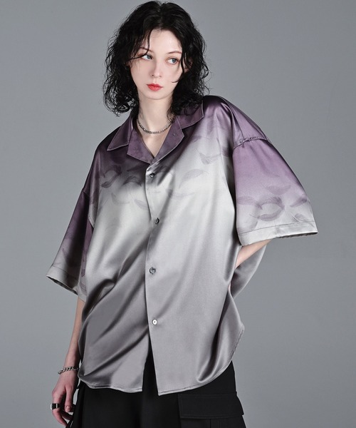 「ADRER」 半袖シャツ XX-SMALL ホワイト メンズ_画像8