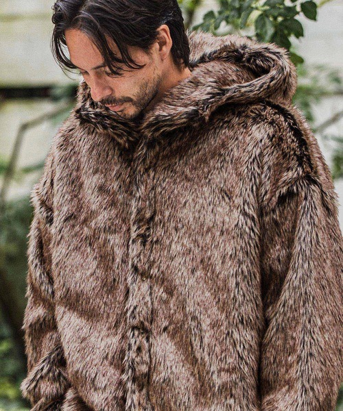 CAMBIO（カンビオ） コート ジャケット mj10917-Oversized Fur Jacket