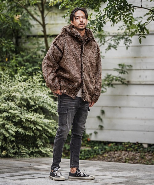 CAMBIO（カンビオ） コート ジャケット mj10917-Oversized Fur Jacket