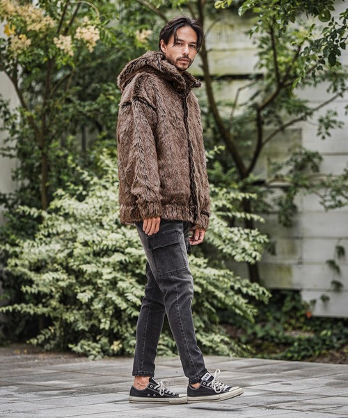 CAMBIO（カンビオ） コート ジャケット mj10917-Oversized Fur Jacket