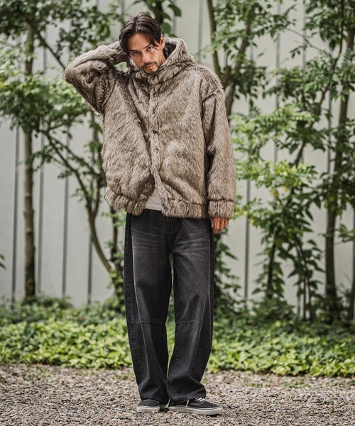 CAMBIO（カンビオ） コート ジャケット mj10917-Oversized Fur Jacket