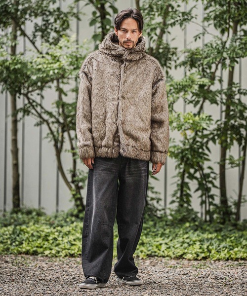 CAMBIO（カンビオ） コート ジャケット mj10917-Oversized Fur Jacket