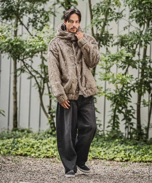 CAMBIO（カンビオ） コート ジャケット mj10917-Oversized Fur Jacket