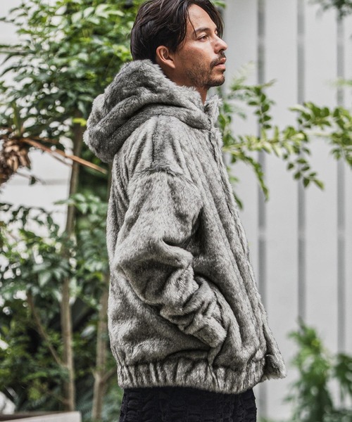 CAMBIO（カンビオ） コート ジャケット mj10917-Oversized Fur Jacket