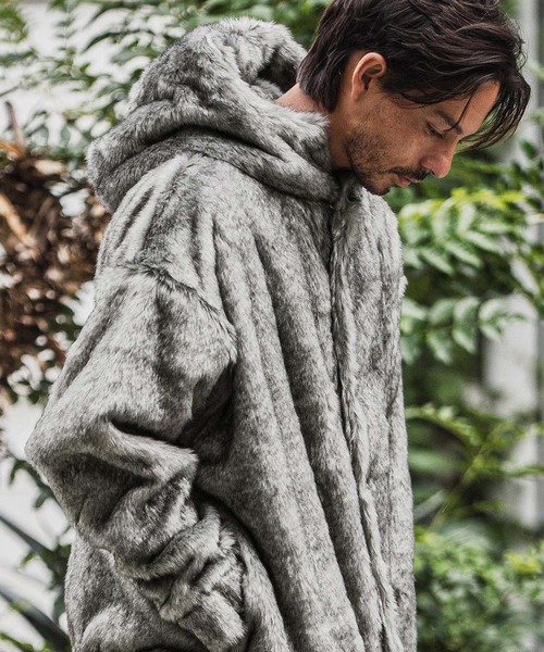 CAMBIO（カンビオ） コート ジャケット mj10917-Oversized Fur Jacket