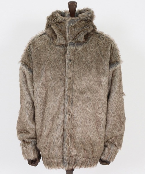 CAMBIO（カンビオ） コート ジャケット mj10917-Oversized Fur Jacket