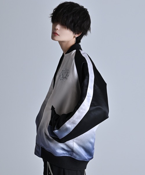 ADRER（アドラー） スカジャン premium reversible suka jumper -wolf