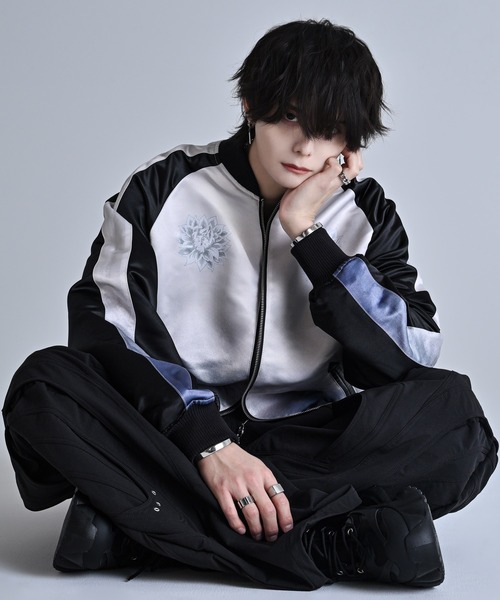 ADRER アドラー　プレミアムリバーシブルスカジャン　Lサイズ ADRER（アドラー） スカジャン premium reversible suka jumper -wolf