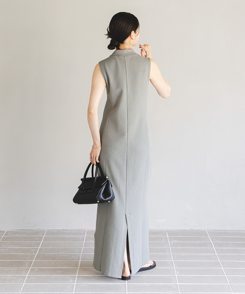 NOBLE ワンピース 「NOBLE×L'AUBE BLANC」ミラノリブジャージ