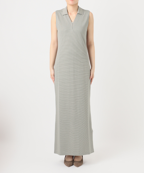 ワンピース L'AUBE BLANC Front drape jacquard Dress – L'AUBE BLANC