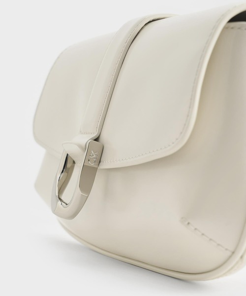 CHARLES ＆ KEITH 「CHARLES & KEITH」 トートバッグ S ホワイト