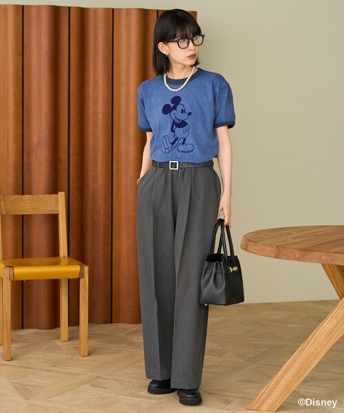 FREAK'S STORE tシャツ 「MICKEY MOUSE」 リンガーTシャツ