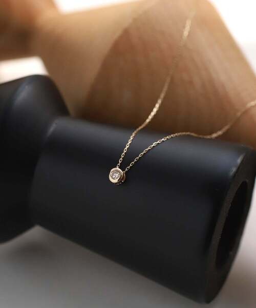 ネックレス ダイヤモンドネックレス「0.07ct」 レディースの画像