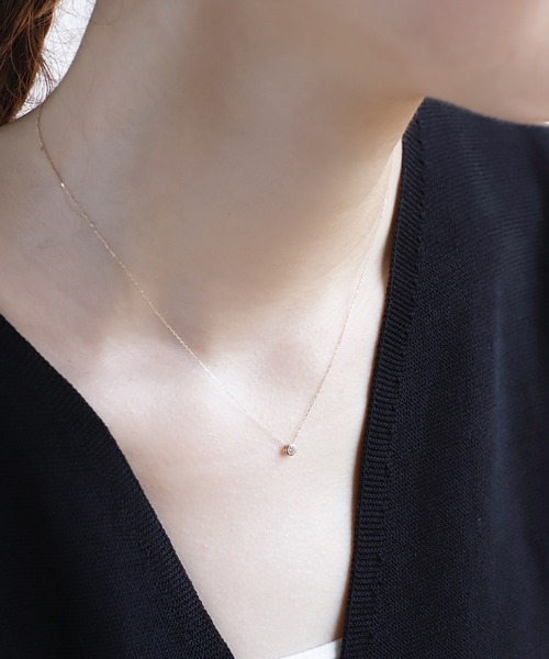 SIENA ROSE（シエナロゼ） ネックレス ダイヤモンドネックレス「0.07ct