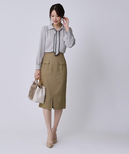 COUP DE CHANCE（クードシャンス） スカート 「手洗い可／日本製