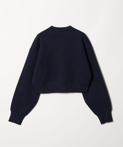 EMMEL REFINES ビジュー ミニ カーディガン　ネイビー EMMEL REFINES（エメル リファインズ） カーディガン 「EMMEL REFINES