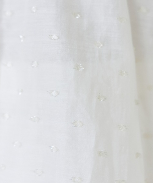 INED（イネド） スカート ラメドットタックスカート「セットアップ対応