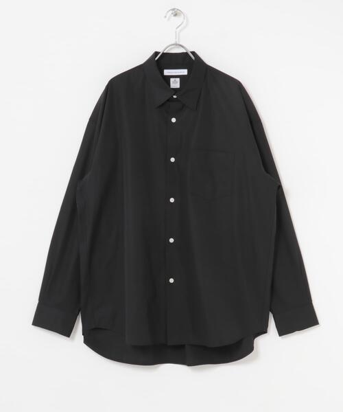 THOMAS MASON ステッチシャツ 25SS　L 黒 Thomas Mason Black Shirt – StudioSuits