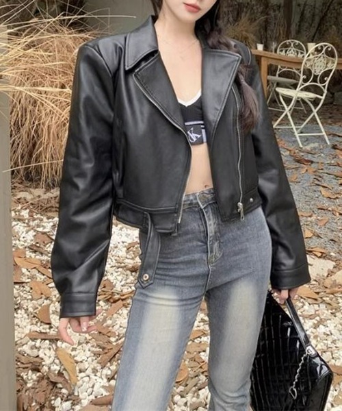 WESTSEA（ウエストシー） レザージャケット ライダース PUレザー