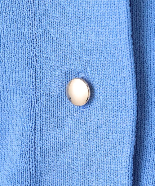 allureville カーディガン ポケットクルーカーディガン レディース