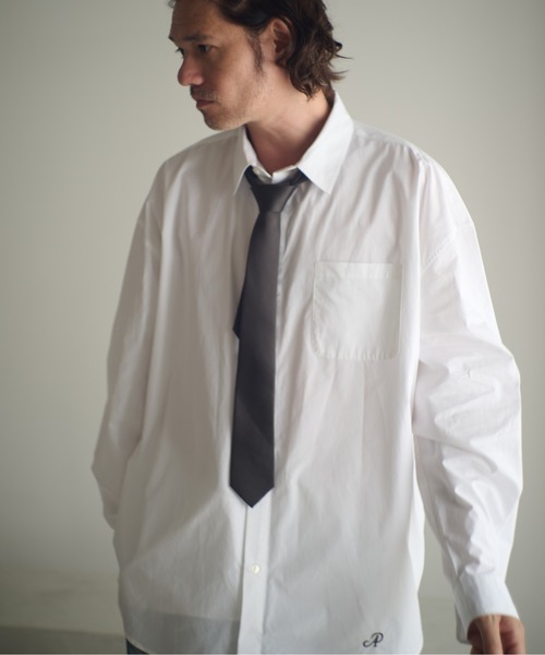 【タグ付】ポータークラシック ネクタイ 総柄 日本製 ナロータイ ADAM PATEK（アダムパテック） ネクタイ ADAMPATEK/narrow tie