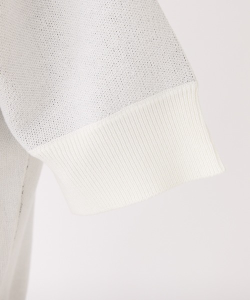 「Seemi. byNICECLAUP」 半袖ニット FREE ブラック レディース_画像9