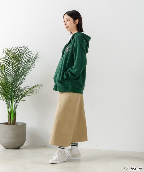 Disney（ディズニー） パーカー 「Disney /ディズニー」裏毛フルジップ