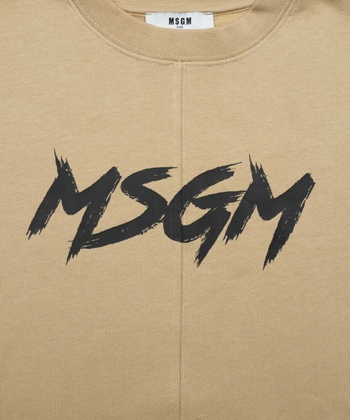 msgmキッズスウェット MSGM（エムエスジーエム） MSGM KIDS キッズ トレーナー F5MSJUSW018