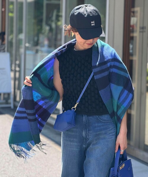 NOLLEY'S（ノーリーズ） ストール マフラー チェックストール