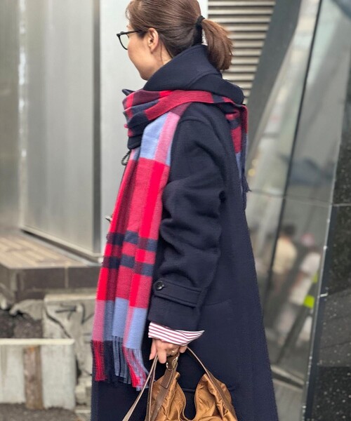 NOLLEY'S ストール マフラー チェックストール レディース