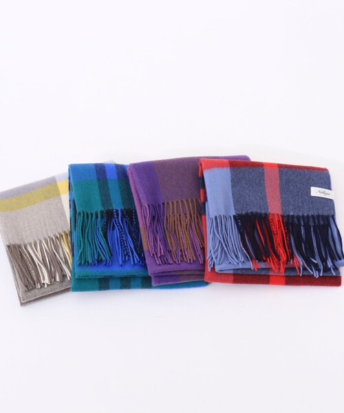 NOLLEY'S ストール マフラー チェックストール レディース