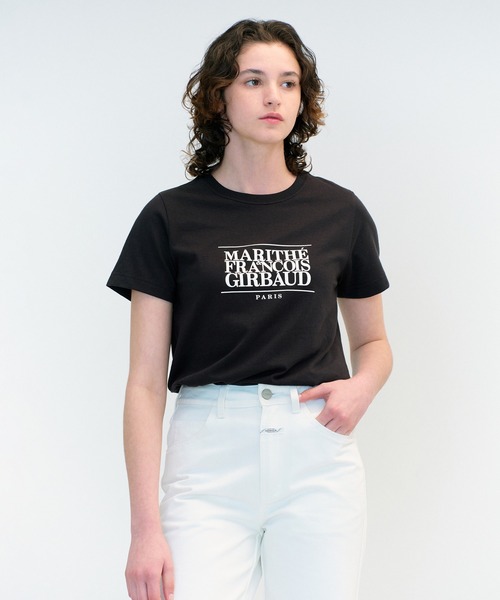 マリテフランソワジルボー 半袖Ｔシャツ MARITHE + FRANCOIS GIRBAUD（マリテフランソワジルボー） MARITHE +