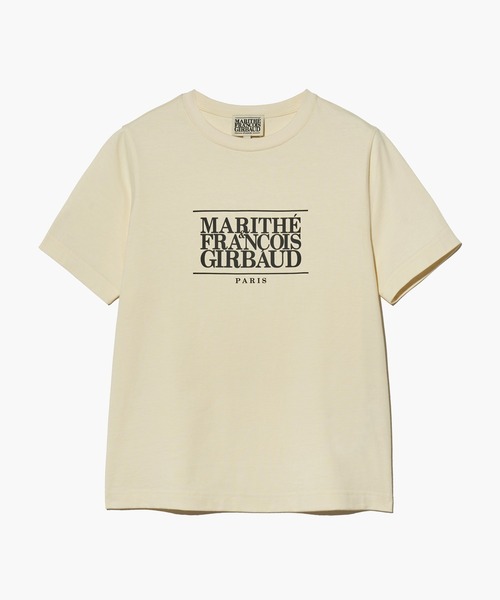 MARITHE + FRANCOIS GIRBAUD tシャツ W CLASSIC LOGO TEE レディース
