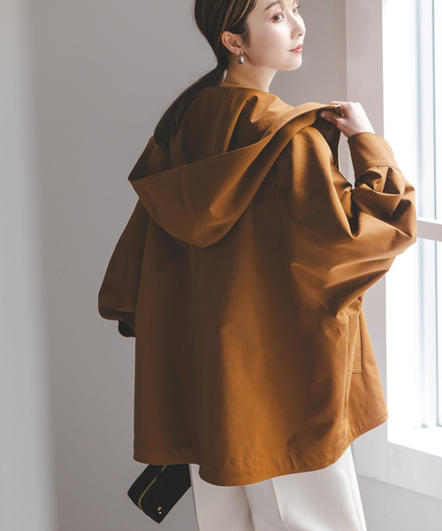 「NOBLE」 ジップアップブルゾン 36 ブラウン レディース_画像2