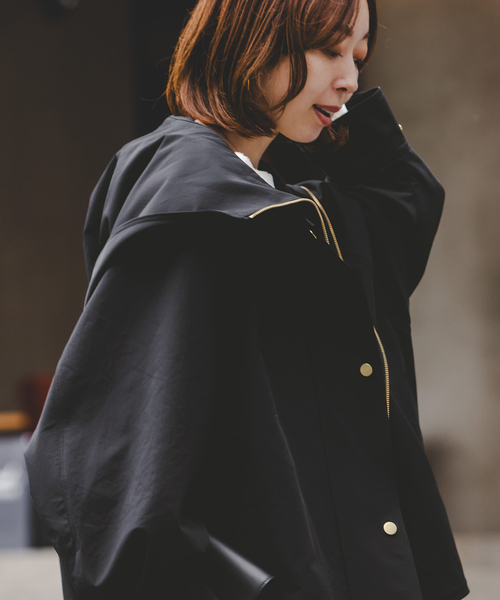 「NOBLE」 ジップアップブルゾン 36 ブラウン レディース_画像9