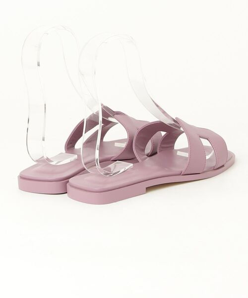 HERMES（エルメス） オラン フラットサンダル 37.5 パープル