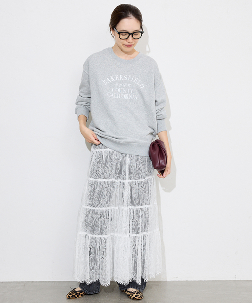 SLOBE IENA（スローブイエナ） スカート レースティアードスカート