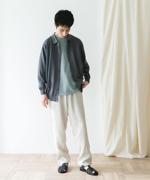 「URBAN RESEARCH DOORS」 パンツ MEDIUM チャコールグレー メンズ_画像8