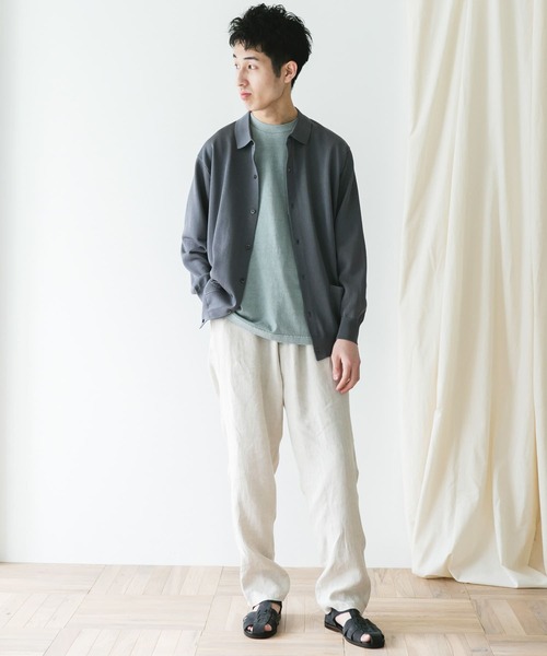 「URBAN RESEARCH DOORS」 パンツ MEDIUM チャコールグレー メンズ_画像9