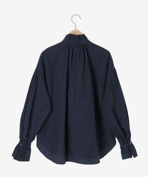 cle blatt ブラウス シャツ フリルネックボウタイブラウス レディース